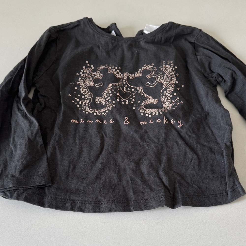 Zara Baby Disney Mickey and Minnie top 18-24 months